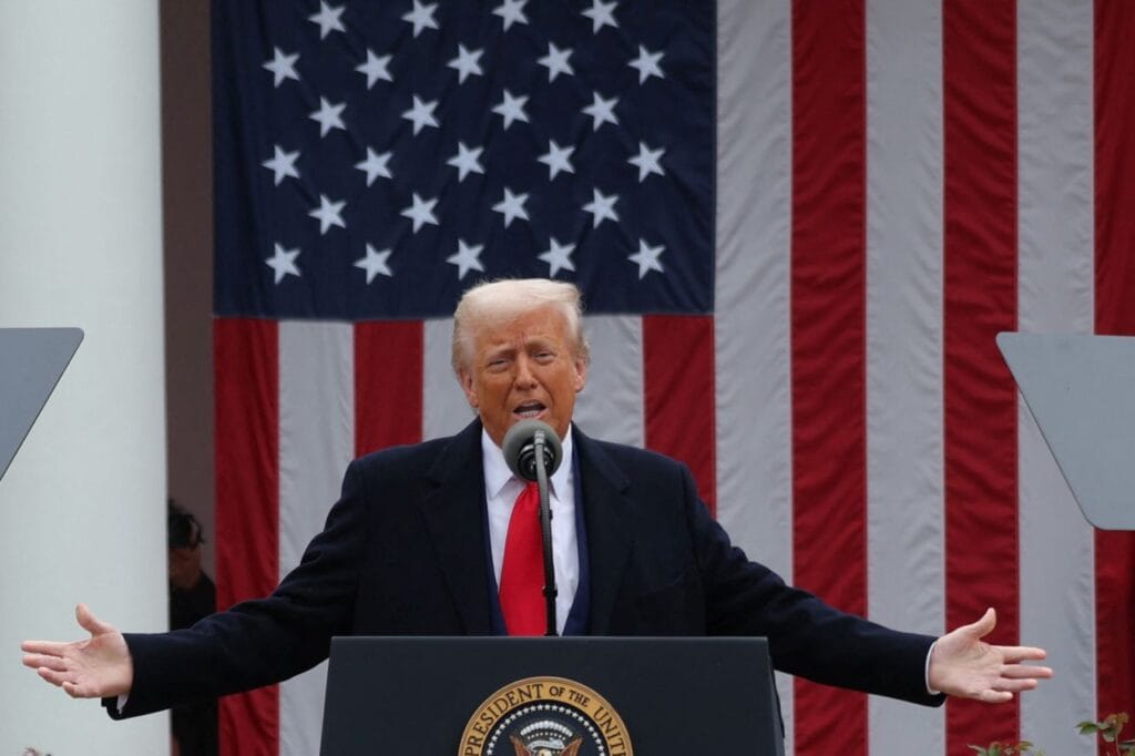 US – Trump’s Tax Cuts & Tariffs: Economic Impact on Wealth Gap & Consumers 2025 04 02t200909z 740606242 rc2wpda9m779 rtrmadp 3 usa trump tariffs
