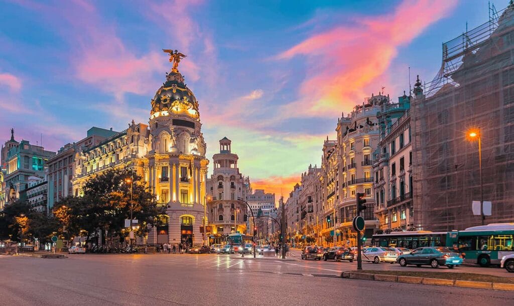 Spain red black