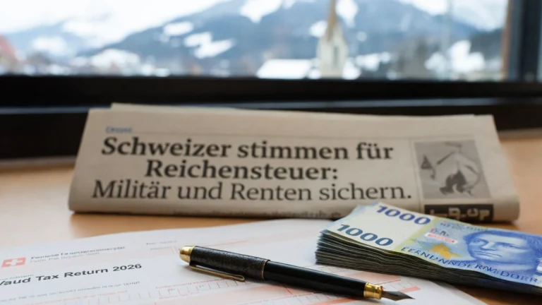 Funding the Military: Why Voters Support Taxing the Rich in Switzerland