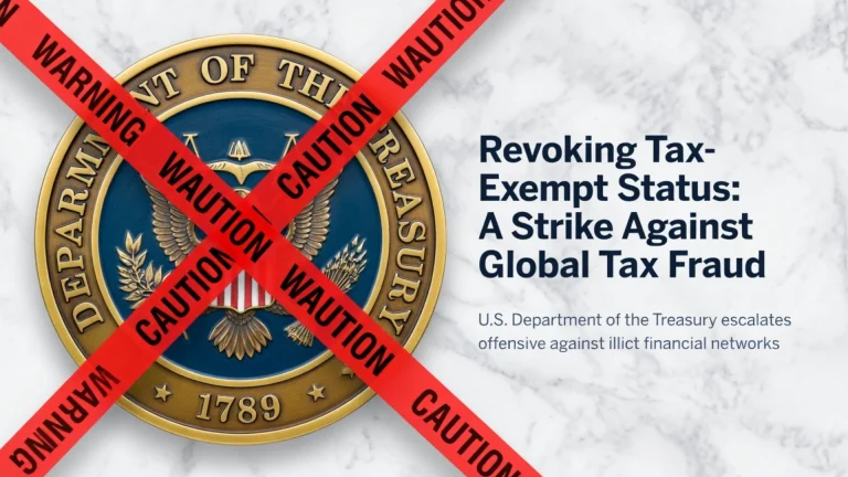Revoking Tax-Exempt Status: A Strike Against Global Tax Fraud