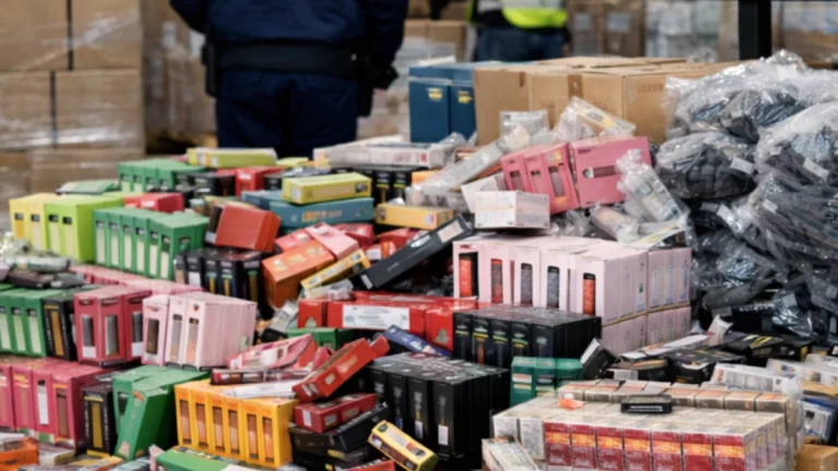 EU Vape Customs Operation Exposes Cross-Border Excise and Customs Threats