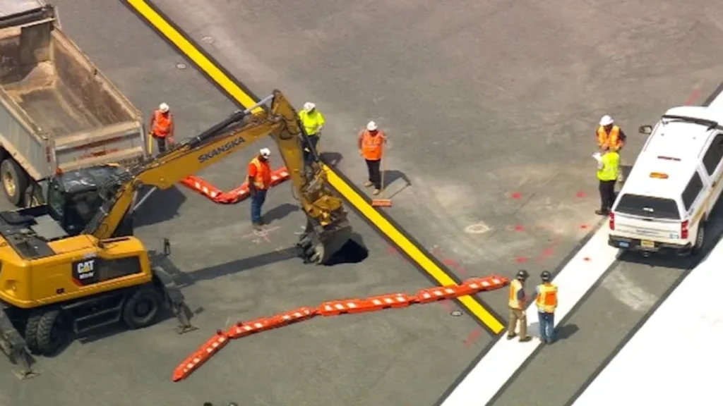 LaGuardia Airport Runway Sinkhole 2026 Spikes Flight Delays