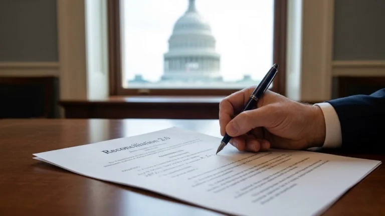 Reconciliation 2.0: Senate Moves $140B Enforcement Bill to Drafting Phase